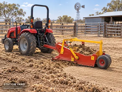 Outback Tractor and Scraper Cleanup — application concept